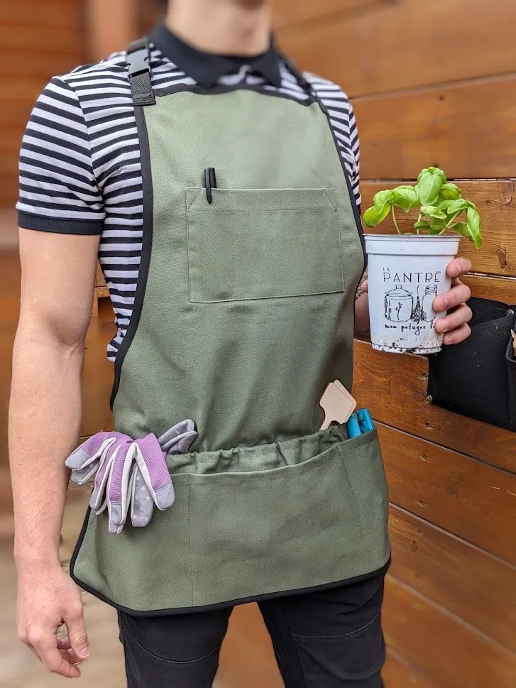 TABLIER BAVETTE POUR LE POTAGER – JARDIN